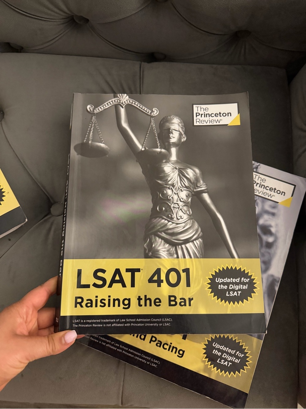LSAT 401 Raising the Bar - Yellow & Black Cover